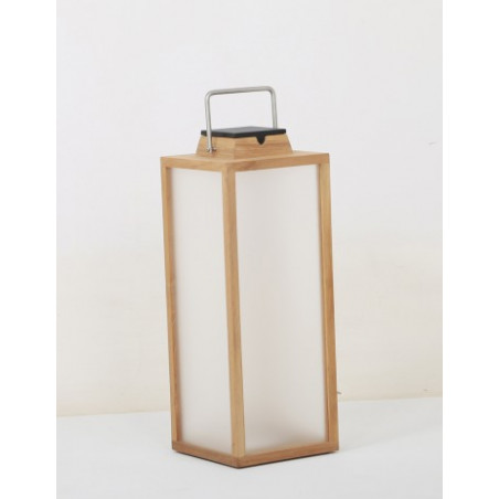 Lampe Solaire Tradition Teck LES JARDINS Lampe Solaire Tradition Teck LES JARDINS