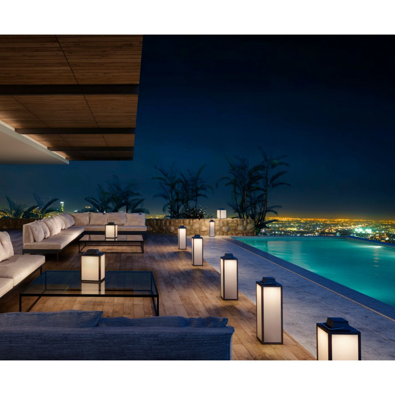 Lampe Solaire Tradition Alu 65 cm