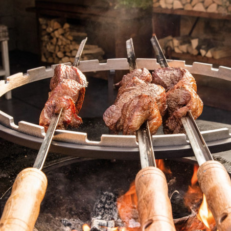 viande et Set Grille Brochette Horizontal 100 viande et Set Grille Brochette Horizontal 100