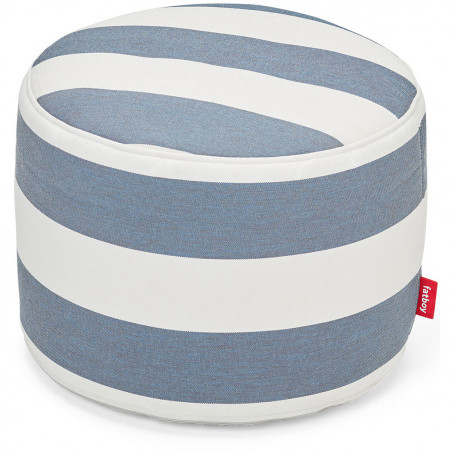 Pouf Point Outdoor - Coloris Stripe Ocean Blue - FATBOY