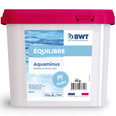 pH Moins - Produit d'entretien pour Piscines - AQUAMINUS BWT