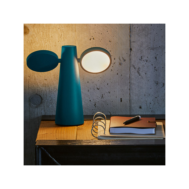 Lampe H. 27 cm OTO FERMOB BLEU ACAPULCO