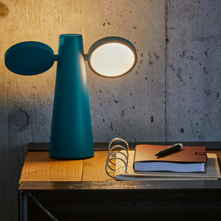 Lampe H. 27 cm OTO FERMOB BLEU ACAPULCO