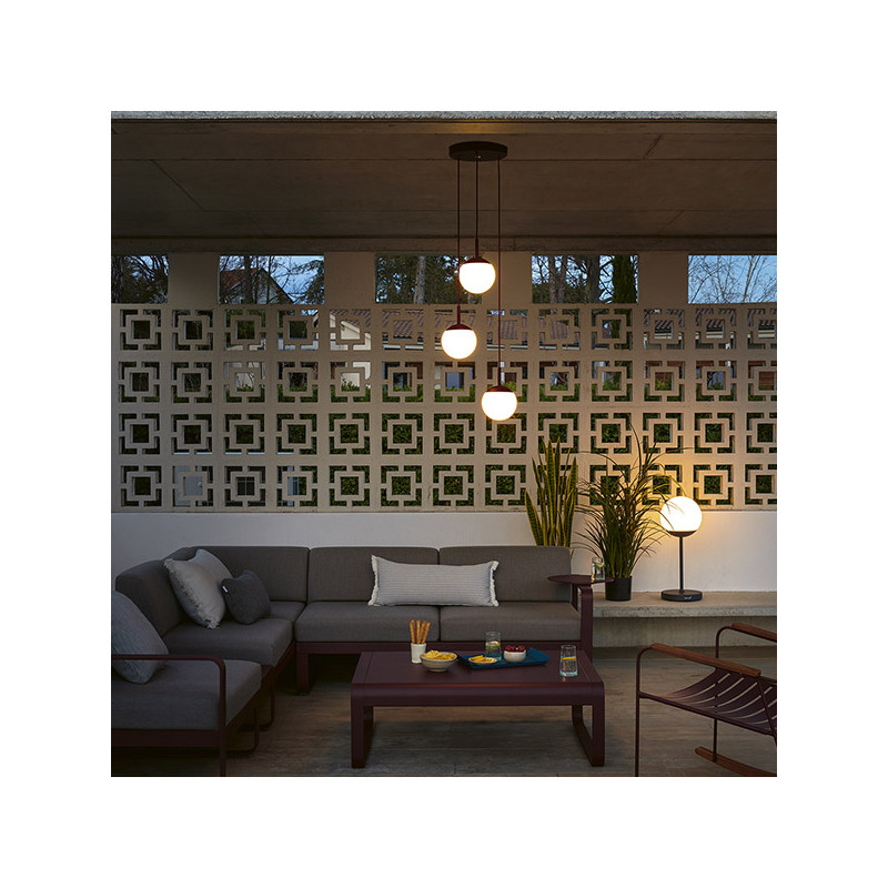 Suspension 3 lumières Ø15cm MOOON! FERMOB