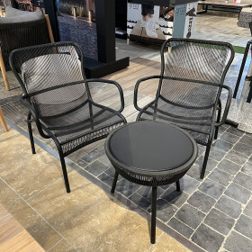 Salon LOOP Noir VINCENT...