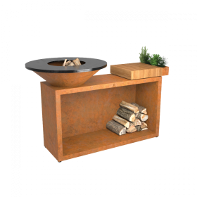 Brasero OFYR ISLAND Corten...