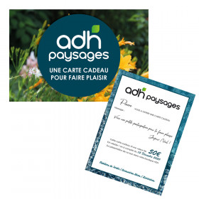 Carte cadeau ADH PAYSAGES