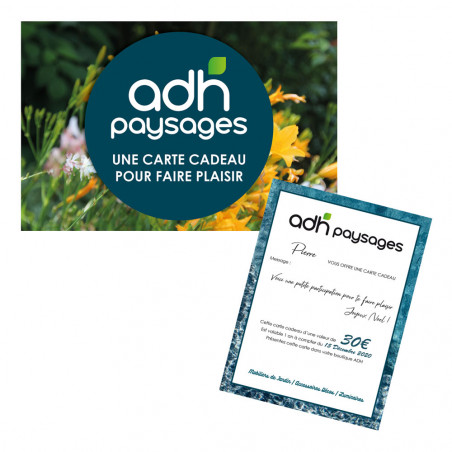 Carte cadeau ADH PAYSAGES