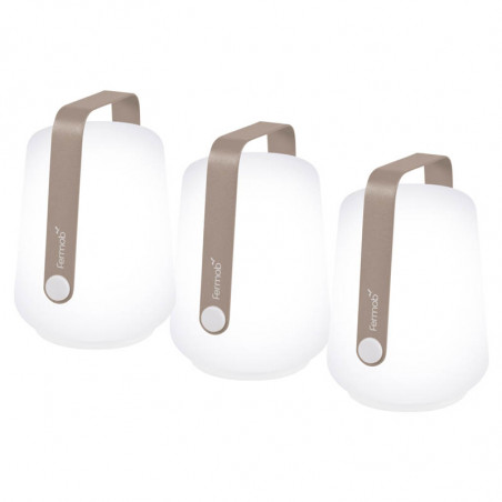 Lot de 3 Lampes H.12 cm BALAD FERMOB Lot de 3 Lampes H.12 cm BALAD FERMOB